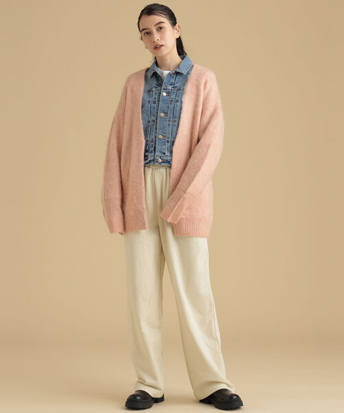 Ray BEAMS（レイビームス）の「Ray BEAMS / カラー シャギー Vネック