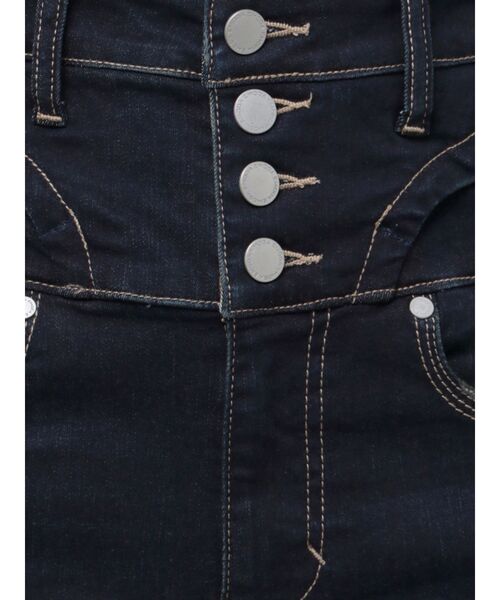 セール】リボンストリングフレアハイウエストパギンス（デニムパンツ