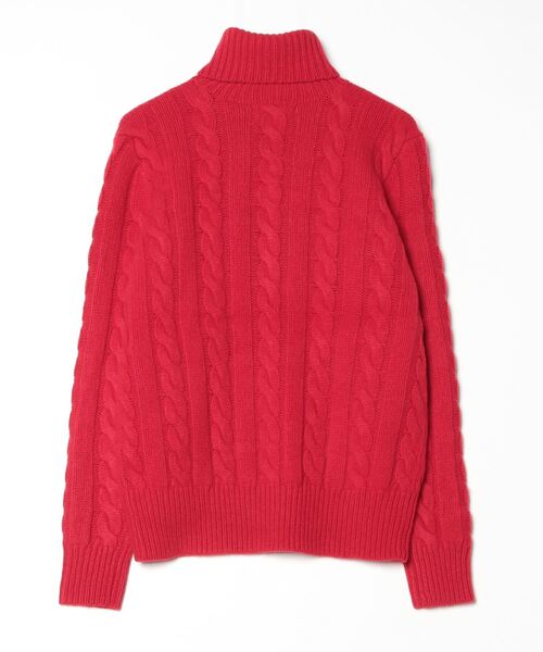 ケーブルニット ウールカシミヤ セーター（ニット/セーター）｜POLO