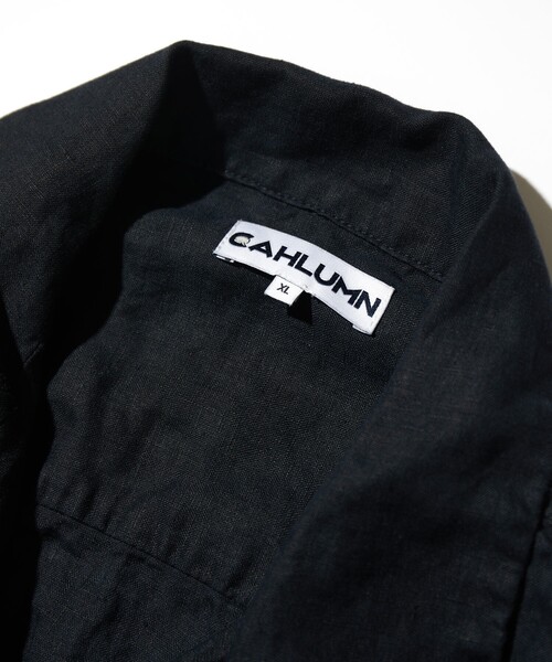CAHLUMN（カウラム）の「CAHLUMN/カウラム Belgium Linen Open Collar