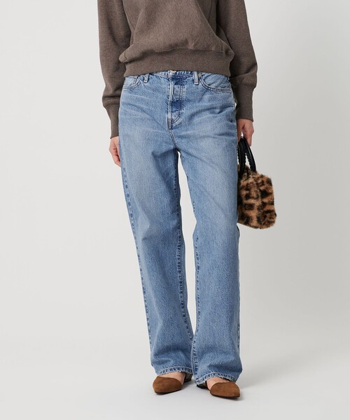 セール】＜upper hights＞THE CECILIE ワイドストレート デニムパンツ