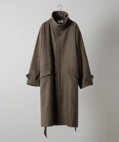 soerte（ソエルテ）の「Heavy Melton check shaggy over coat