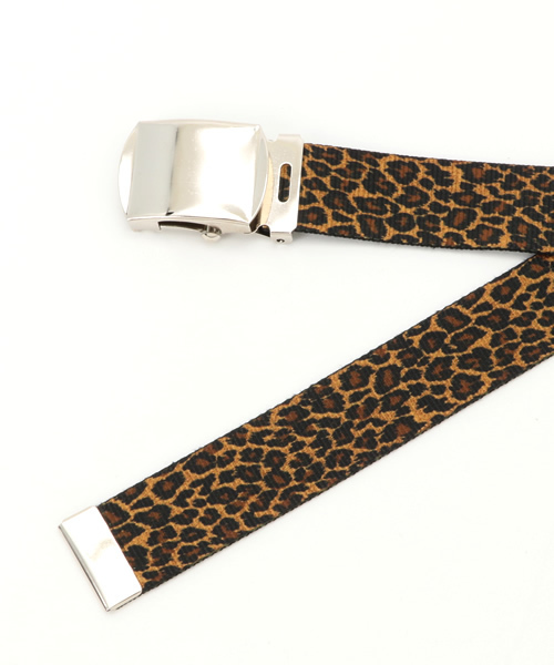 WEGO（ウィゴー）の「WEGO/ヒョウ柄ガチャベルト（ベルト）」 - WEAR
