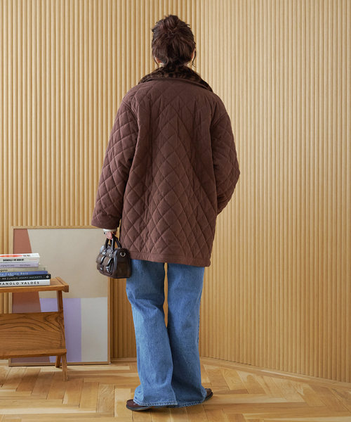 B.C STOCK（ベーセーストック）の「【ZOZO限定】ファー襟中綿