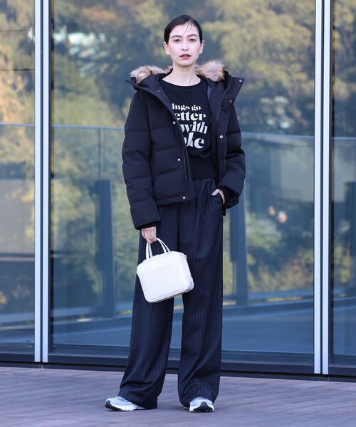 Ray BEAMS（レイビームス）の「DANTON / ファー付き ダウン ジャケット