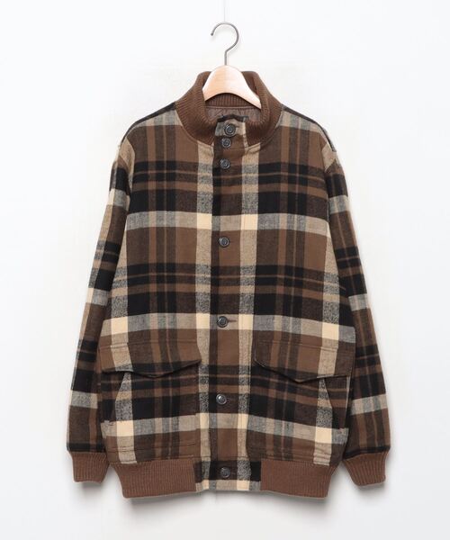 WOOLRICH（ウールリッチ）の「チェック柄カジュアルジャケット（その他