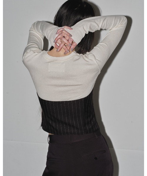 セール】Stripe Bustier Tops（チューブトップ）｜TODAYFUL（トゥデイ