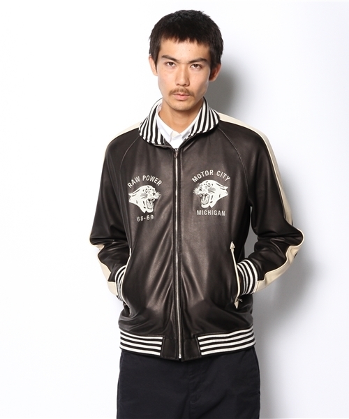 HYSTERIC GLAMOUR（ヒステリックグラマー）の「ラムレザースカジャン