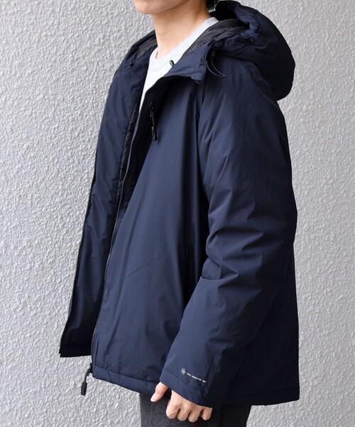 セール】SHIPS any:〈撥水/防風等〉多機能 ダウン フード ブルゾン