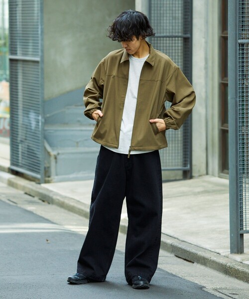 FREAK'S STORE（フリークスストア）の「LINEN LIKE ZIP BLOUSON/リネン