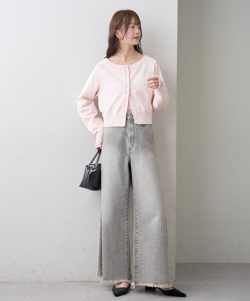 セール】【新色グレーが登場！/嬉しい4サイズ展開！】ウェーブデニム