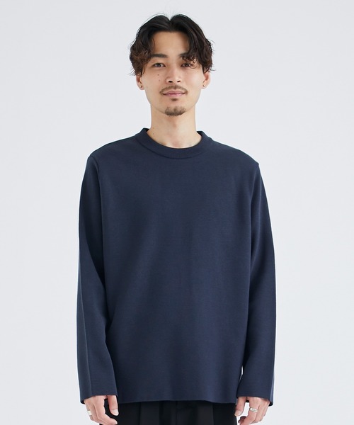 洗える】MILANO RIB CREW / ミラノリブクルーネックニット/イージー