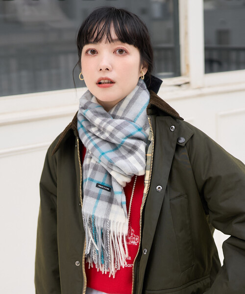 セール】ウールチェックマフラー（マフラー）｜FREAK'S STORE