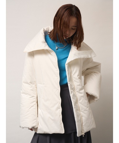 FRAY I.D（フレイアイディー）の「ハイネックダウンショートコート