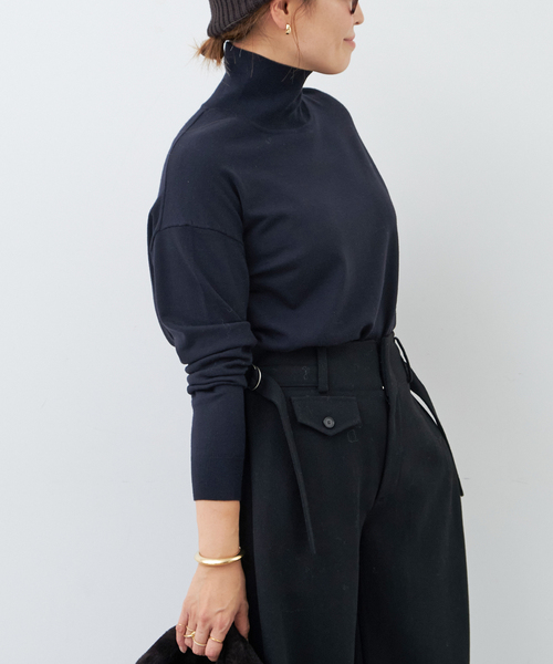 セール】*WONDER タートルネックプルオーバー（ニット/セーター