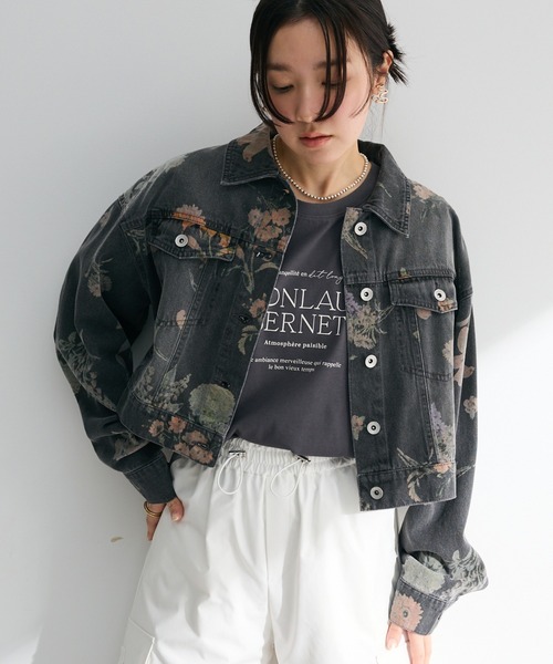 Sugar spoon（シュガースプーン）の「・SUGAR SPOON フラワーptGジャン