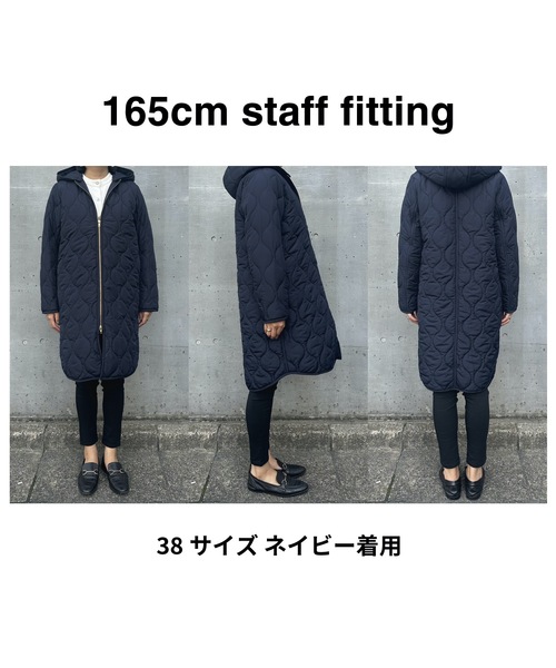 美シルエット3wayキルティングフードコート Emma Taylor│STYLEDOOR