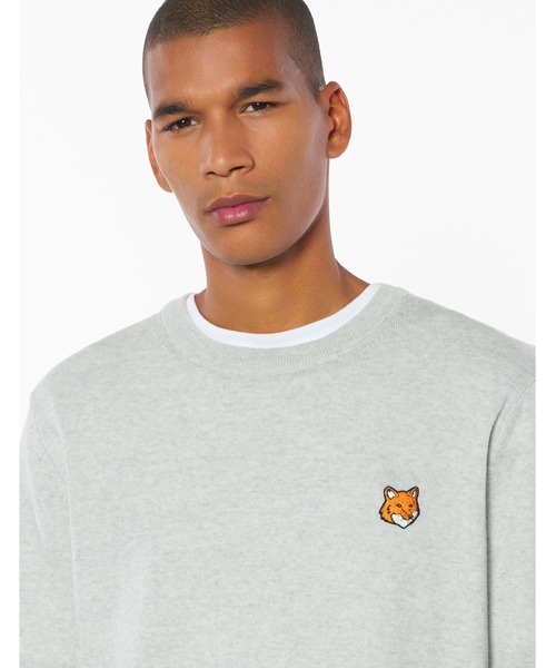 FOX HEAD MERINO REGULAR JUMPER（ニット/セーター）｜Maison Kitsune