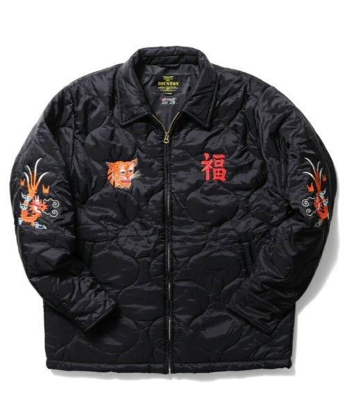 HOUSTON（ヒューストン）の「HOUSTON キルティングベトジャン(MAP