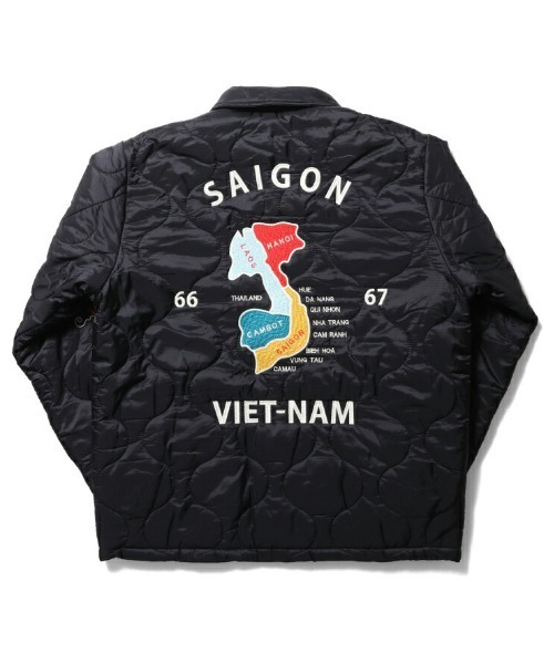 HOUSTON（ヒューストン）の「HOUSTON キルティングベトジャン(MAP