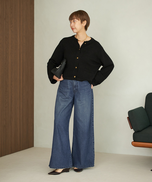 セール】Soft Wide デニム（デニムパンツ）｜Plage（プラージュ）の