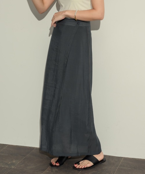 NEUNA（ヌナ）の「レイヤードシアーラップスカート（スカート）」 - WEAR