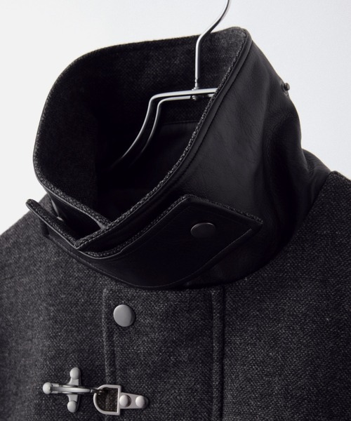 CLEL】Wool Blend Herringbone Tweed Fireman Blouson / ウール