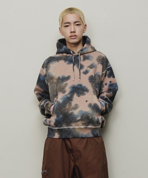 2023秋冬】LOGO TIE DYE HOODIE（パーカー）｜BAL（バル）の