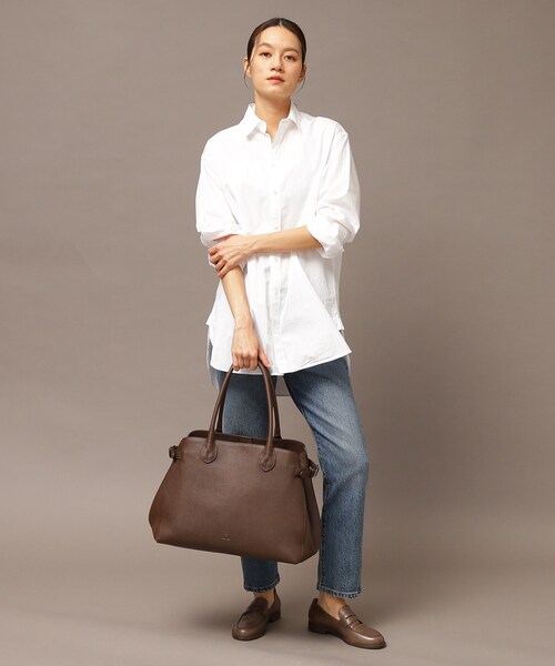 クオーレ】レザートートバッグ L 本革（商品番号：P25-35443）（トート