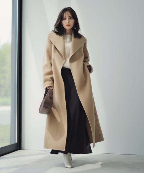 anuans（アニュアンス）の「ビッグカラーリバーコート（その他アウター