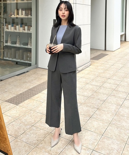 セール】選べる4タイプ洗えるベーシックビジネススーツ セミワイド