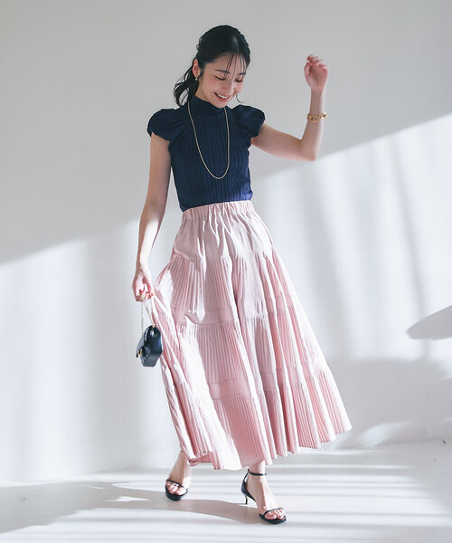 セール】【新サイズ登場！3サイズ展開あり】3段ティアードスカート2