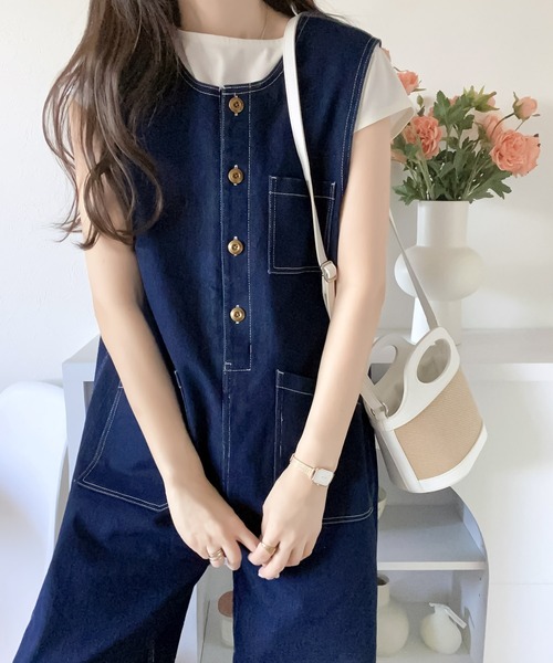 セール】《JAVAジャバ 別注》ゆるっとお洒落スタイルに。2wayデニム