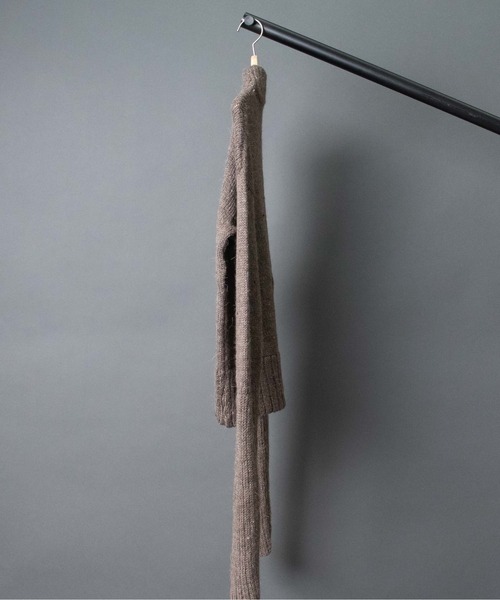 セール】【 SEEALL / シーオール 】ROLL UP SLEEVE SWEATER ロール