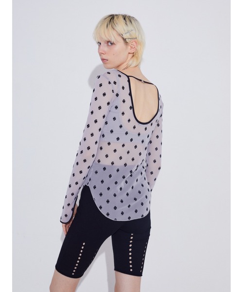 SWAN LAKE U-NECK TOP/スワンレイク Uネックトップ（Tシャツ