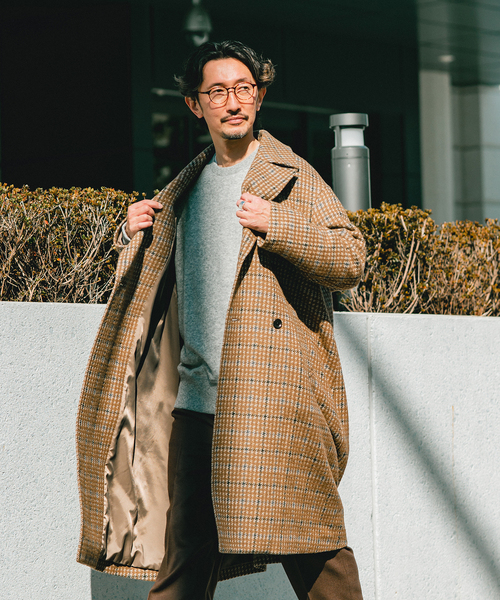 EDIFICE（エディフィス）の「ループツイード クラブチェック ダブル