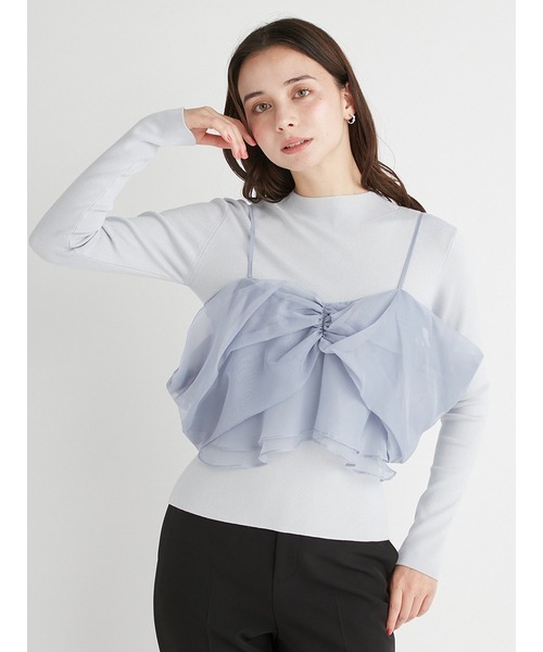 CELFORD（セルフォード）の「リボンモチーフセットプルオーバー