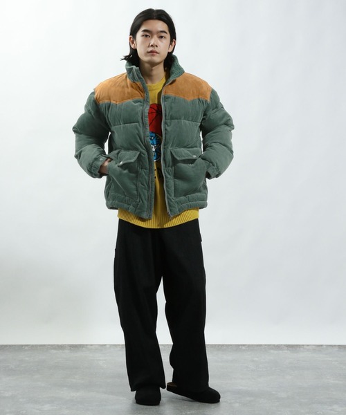 セール】ヴィンテージライクコーデュロイ中綿ブルゾン（ブルゾン