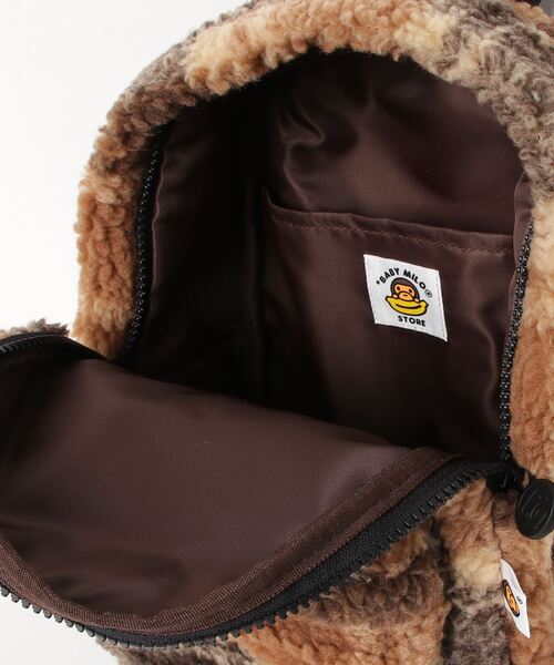 A BATHING APE（アベイシングエイプ）の「BABY MILO MINI FUR CHECK