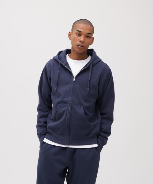 DAILY/デイリー》ZIP UP SWEAT PARKA / ジップアップ スウェット