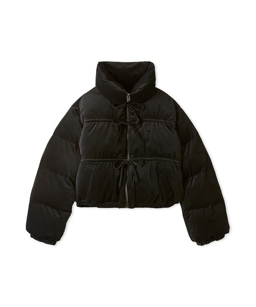 FURFUR（ファーファー）の「リボンショートダウン（ダウンジャケット
