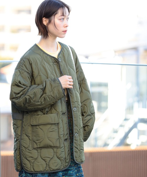 Ray BEAMS（レイビームス）の「Ray BEAMS / キルティング ノーカラー