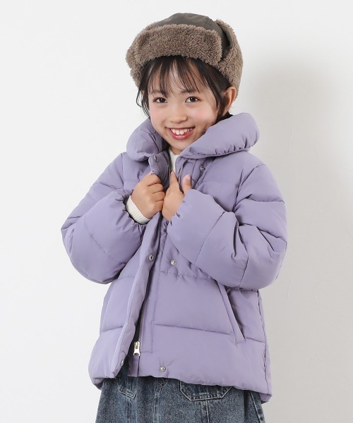 洗える ファイバーダウン ショールカラー Aライン ジャケット（ダウン