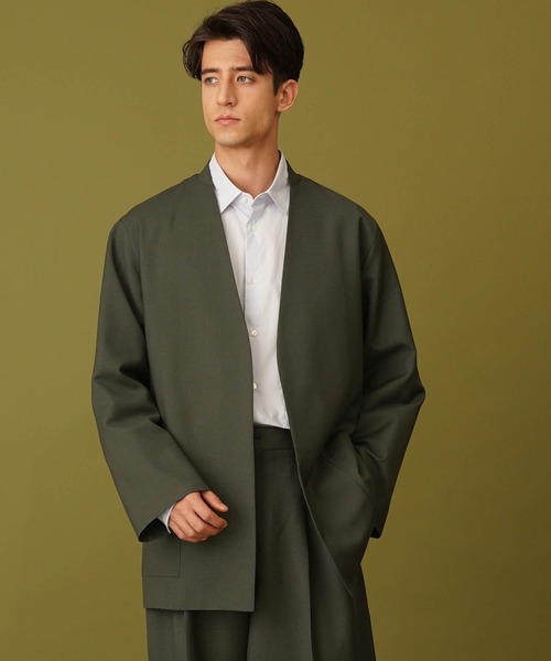 markaware（マーカウェア）の「【marka/markaware】LAPELLESS SHIRT