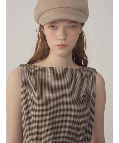 LILY BROWN（リリーブラウン）の「ベルト付きミニロンパース（つなぎ