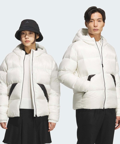 セール】PERTEX QUANTUM PUFFYフルジップ ダウンジャケット【adidas