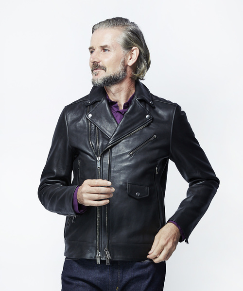 junhashimoto（ジュンハシモト）の「DOUBLE ZIP RIDERS（ライダース