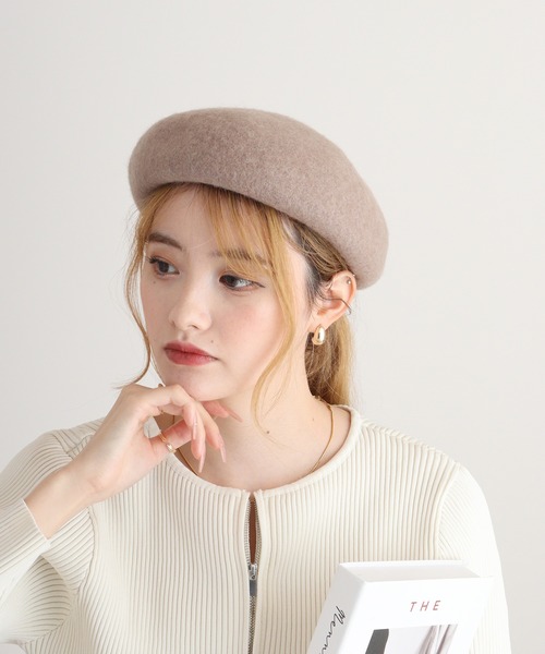 セール】PAGE ONE フェルトベレー（ハンチング/ベレー帽）｜FUNALIVE