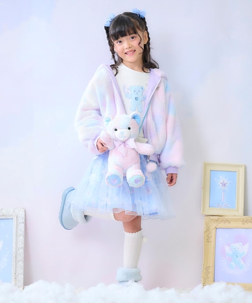 セール】ねこ・くま ぬいぐるみポシェット（ショルダーバッグ）｜mezzo