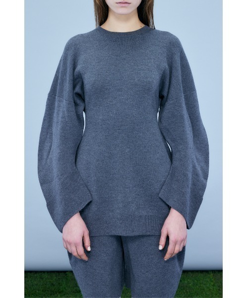 ENFOLD（エンフォルド）の「フィットフレアプルオーバー（ニット